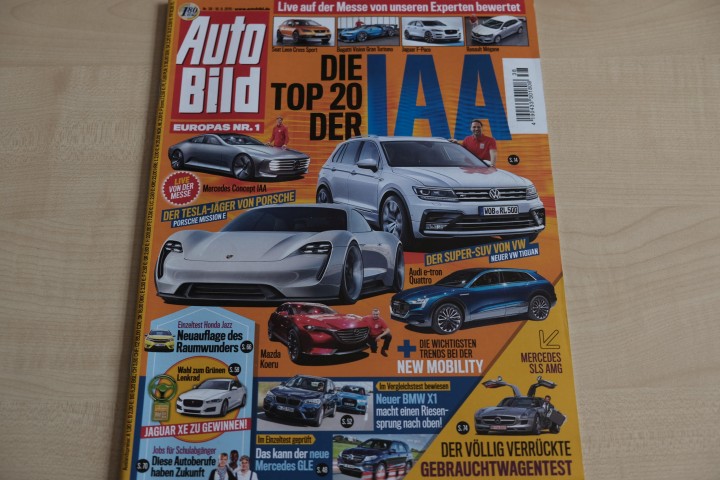 Deckblatt Auto Bild (38/2015)